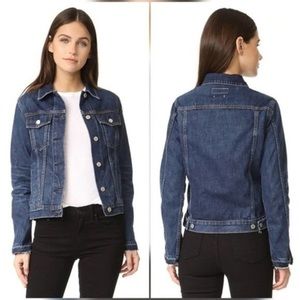 rag & bone Cuff-Less Jean Jacket